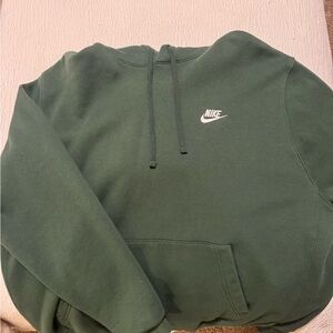 Nike Men's Forest Green Hoodie